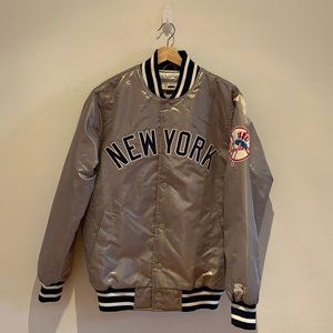 NY Yankees Starter x Packer Full Snap Satin Jacket